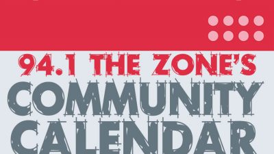 94.1 The Zone's Community Calendar